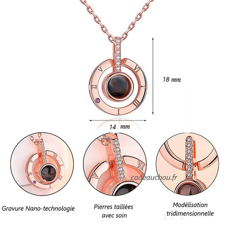 Coffret Bijoux "I Love You" en 100 langues